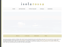 Tablet Screenshot of isolarossa.co.uk